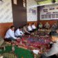Kapolresta Sumenep KBP Ariek Indra Sentanu saat menyampaikan sambutan dalam silaturahmi di Kantor SMSI Sumenep 