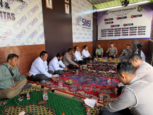 Kapolresta Sumenep Sambangi SMSI, Perkuat Kolaborasi Polisi dan Media Jaga Kondusivitas Daerah