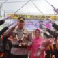 Kapolres baru Trenggalek disambut Pedang Pora 