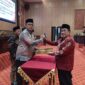 Wakil Bupati KH Imam Hasyim (kanan) dan Ketua DPRD Sumenep 
