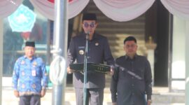 Bupati Pamekasan, Kholilurrahman menjadi Inspektur upacara hari Kebangkitan Nasional 2026