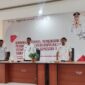 Dari kiri, Sekretaris DPMPTSP, Kukuh Agus Susyanto, Kepala DPMPTSP Heru Santoso dan Kabid Penanaman Modal Herman Hariyanto