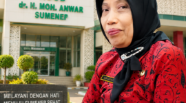 Direktur RSUDMA Sumenep, dr. Hj. Erliyati, M.Kes