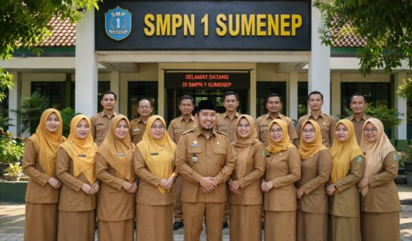 Bupati Achmad Fauzi Wongsojudo saat sidak MPLS di SMPN 1 Sumenep 