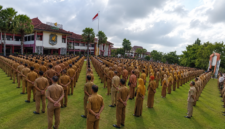 Para ASN saat ikut Apel di Pemkab Sumenep 