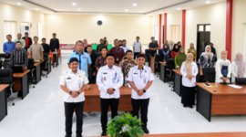 Kepala DPMPTSP Sumenep, Sekretaris dan Koordinator Substansi Penanaman Modal Herman Hariyanto, SE., M.Si,


