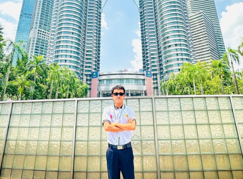 Mahasiswa KKN Internasional STITA Aqidah Usymuni, Moh. Syaiful Anwar di Malaysia