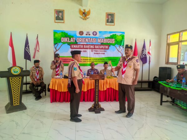 Perkuat Peran Mabigus, Kwaran Batuputih Gembleng Kepala Sekolah dan Pembina Pramuka Lewat Diklat Orientasi