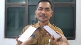 Kepala Dispendukcapil Bondowoso, Gozal Rawan saat ditemui media