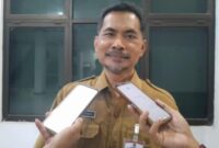 Kepala Dispendukcapil Bondowoso, Gozal Rawan saat ditemui media