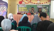 Ahmad Nurkholis Arif saat memberikan pemaparan di hadapan para peserta