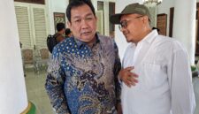 Anggota  Komisi XI DPR RI dari Fraksi Golkar Dapil XI Madura usai menjadi pembicara dalam workshop di Pendopo Ronggo Sukowati Pamekasan