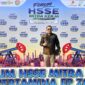 H. Rudi atau Bos HR pengusaha Migas asal Pamekasan saat menghadiri Forum HSSE Zona 4 Mitra Pertamina EP Palembang