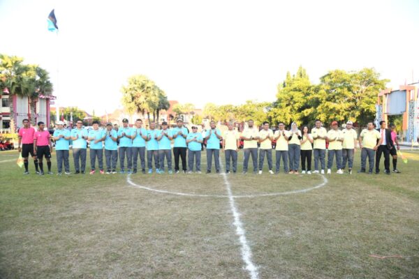 Forkopimda Sumenep Libas BMPD 3-1, Bupati Fauzi Jadi Kapten di Laga Jelang HUT RI