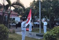 Upacara Memperingati HUT RI ke 81 Bank Jatim Bondowoso