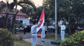 Upacara Memperingati HUT RI ke 81 Bank Jatim Bondowoso