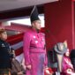 Bupati Sumenep Achmad Fauzi Wongsojudo saat jadi inspektur upacara HUT ke-81 RI di halaman Pemkab Sumenep 