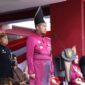 Bupati Sumenep Achmad Fauzi Wongsojudo saat jadi inspektur upacara HUT ke-81 RI di halaman Pemkab Sumenep 