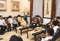 Tim DPRD Jatim saat bertemu Bupati Bondowoso