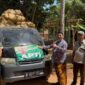 Kepala DKPP Sumenep, Chainur Rasyid saat melepas pengiriman Tembakau prancak 95