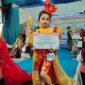 Mutiara Putri Wahyudi, modeling cilik asal Pamekasan yang saat ini duduk di SDN kelas 2 Barkot 1 sukses meraih berbagai prestasi