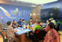 Bupati Sumenep bersama jajaran nya di Kemenhub RI