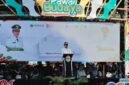 Bupati Bondowoso saat melepas peserta pawai budaya