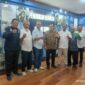 Ketua SMSI Jatim dan pengurus saat bersama Dirjen Pendidikan Dasar