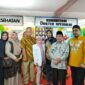 Wabup KH. Imam Hasyim bersama Direktur RSUD Sumenep, dr. Erliyati didampingi para staf