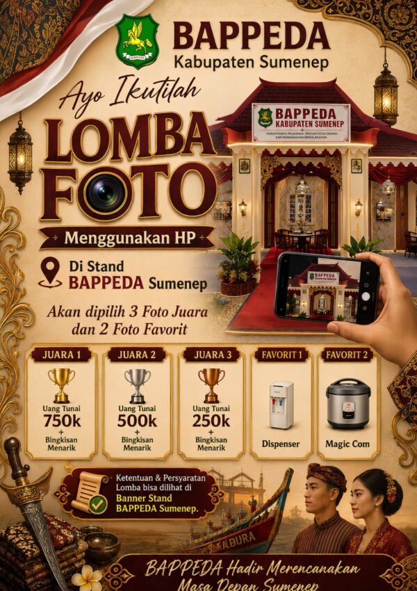 Cuma Modal HP, Pengunjung Madura Culture 2026 Bisa Bawa Pulang Rp750 Ribu dari Stand Bappeda Sumenep