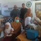 Kegiatan cek Kesehatan SMSI Lamongan untuk para pelajar 