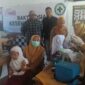 Kegiatan cek Kesehatan SMSI Lamongan untuk para pelajar 