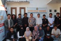 Kapolresta Sumenep Kombes Pol Ariek Indra Sentanu dan sejumlah PJU bersama HIMPASS