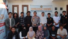 Kapolresta Sumenep Kombes Pol Ariek Indra Sentanu dan sejumlah PJU bersama HIMPASS