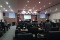 Sidang paripurna Pandangan Umum Fraksi DPRD Bondowoso