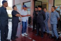 Sidak Komisi II DPRD Bondowoso ke salah satu SPBU