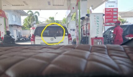 Pengisian Pertalite Pakai Jeriken di Dalam Avanza Soroti Pelayanan SPBU Kolor Sumenep