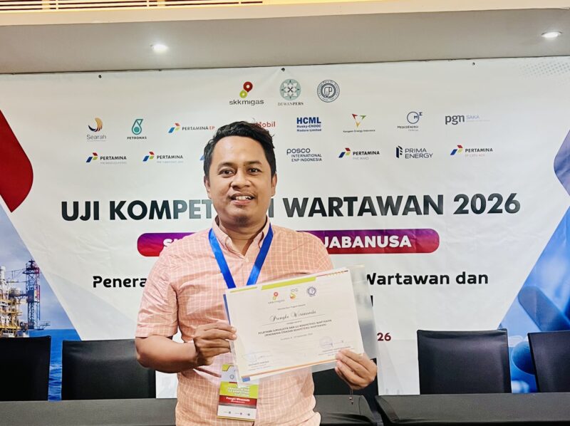 Prengki Wirananda usai mengikuti UKW Jenjang Utama