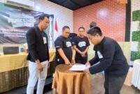 Dua.dari kiri, A. Rahman usai Mubes KPP Sumenep 