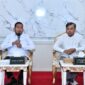 Bupati Fauzi (kiri) bersama Ketua Kamura, Zubairi