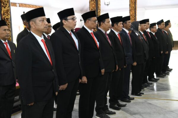 Proses pelantikan pejabat administrator dan pejabat pengawas
