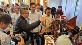 Produk UMKM binaan KEI diserbu pengunjung saat di Yogyakarta
