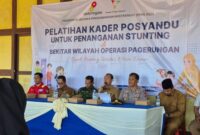 Edukasi Kader Posyandu di Puskesmas Pagerungan Besar 