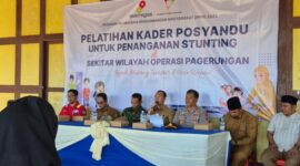 Edukasi Kader Posyandu di Puskesmas Pagerungan Besar 