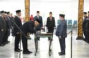 Wakil Bupati Sumenep KH Imam dalam acara pelantikan sejumlah pejabat di Pendopo Agung Keraton Sumenep 