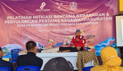 Warga Pulau Pagerungan Besar Diperkuat Hadapi Kebakaran, Gugus Tanggap Bencana Kembali Dilatih