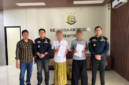 Kasi Pidum Kejari Sumenep, Vinsensius Tampubolon, MH (paling kanan)