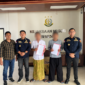 Kasi Pidum Kejari Sumenep, Vinsensius Tampubolon, MH (paling kanan)