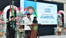 Bupati Sumenep Dr Achmad Fauzi Wongsojudo saat membuka Hari Santri 2026