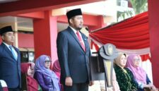 Bupati Sumenep Achmad Fauzi Wongsojudo saat memimpin upacara Hari Kesaktian Pancasila 1 Oktober 2026